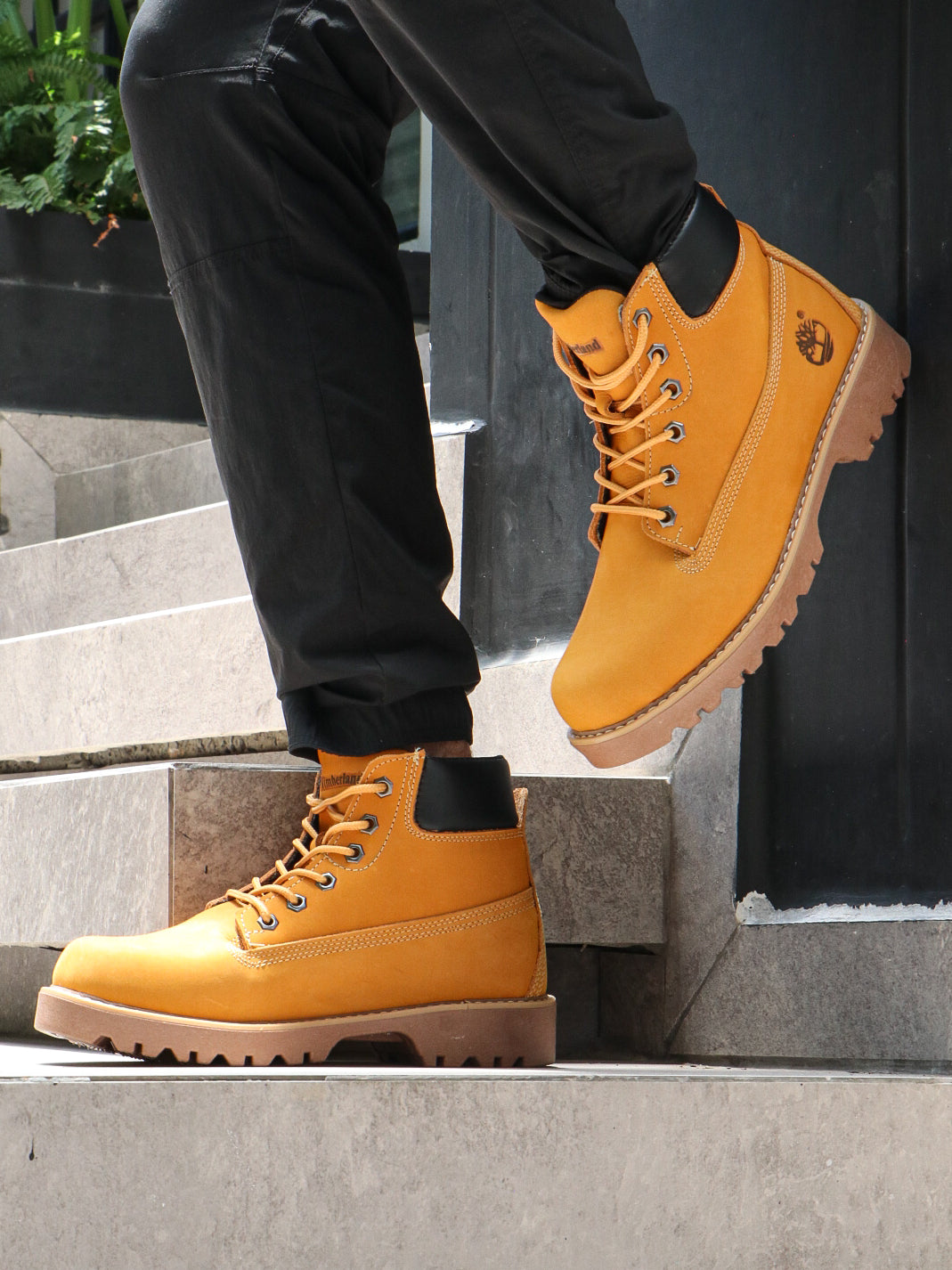 BOTA TIMBERLAND PREMIUM EN CUERO